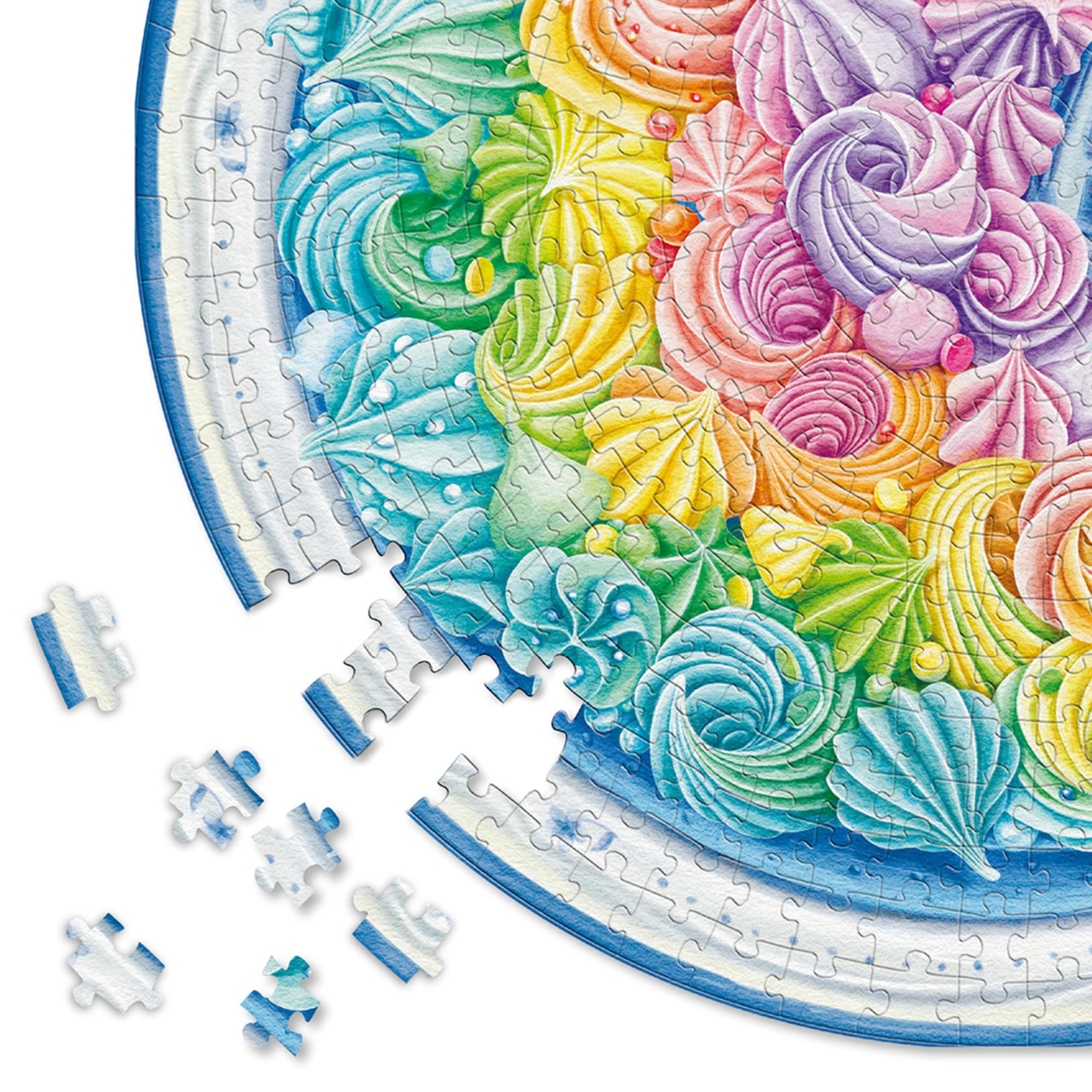 Foto 5 pulgar | Rompecabezas Ravensburger Circle Of Colors Rainbow Cake, 500 Unidades - Venta Internacional.