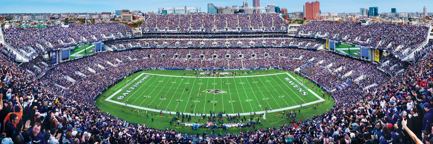 Foto 3 pulgar | Rompecabezas Masterpieces Nfl Baltimore Ravens 1000 Piezas - Venta Internacional.