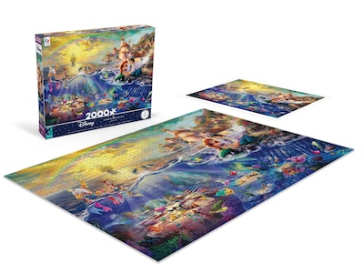 Foto 4 | Rompecabezas Ceaco Thomas Kinkade Disney La Sirenita - Venta Internacional.