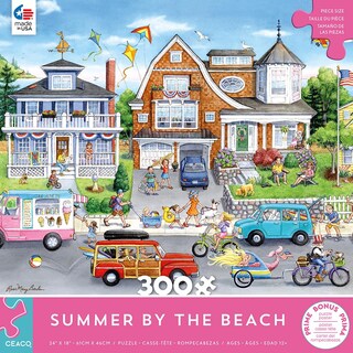Foto 2 | Rompecabezas Ceaco Summer By The Beach De 300 Piezas - Venta Internacional.