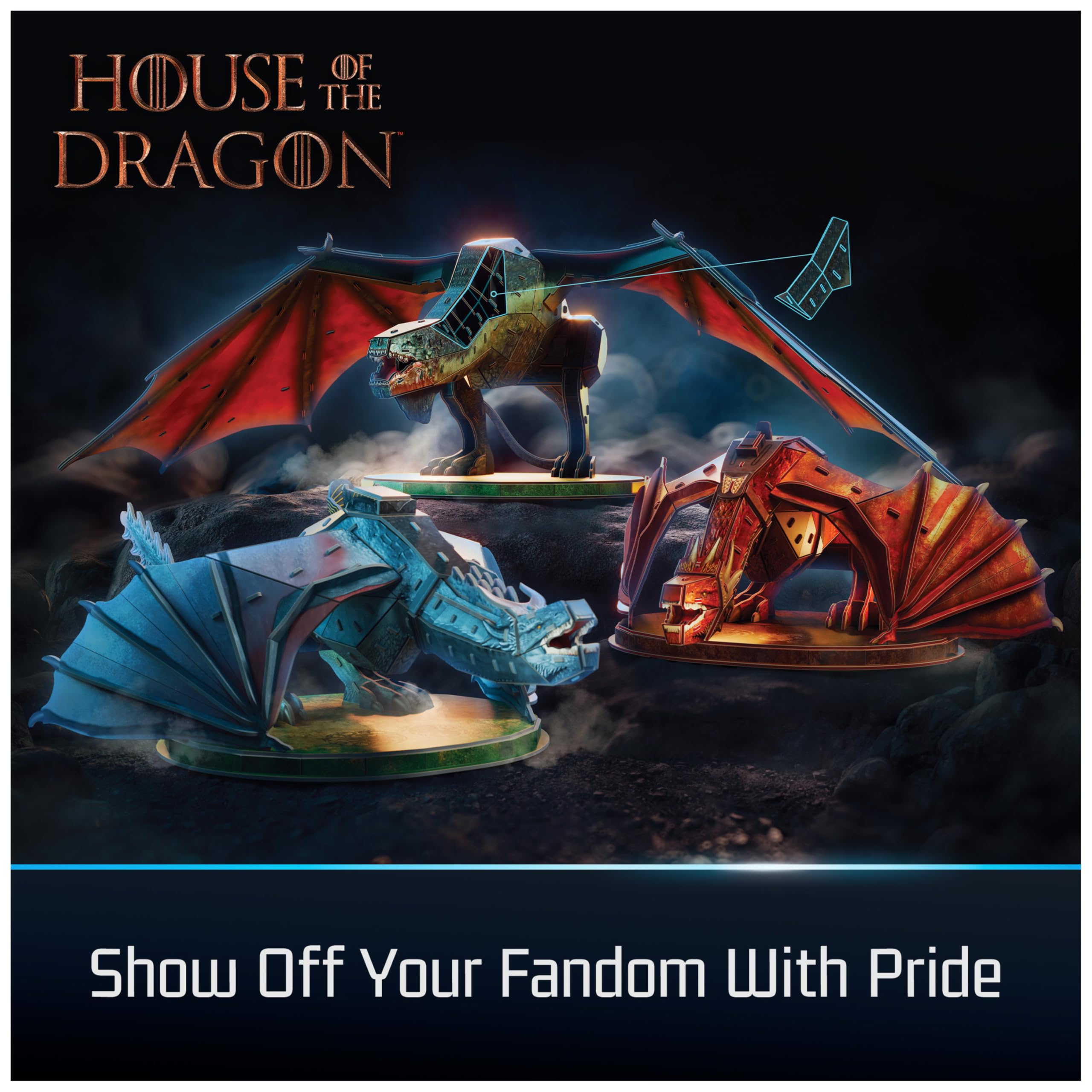 Foto 6 | Kit De Maquetas 3d De House Of The Dragon De Spin Master Games, 350 Unidades - Venta Internacional.