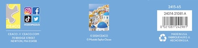 Foto 6 | Rompecabezas Ceaco Sunny Santorini 500 Piezas - Venta Internacional.