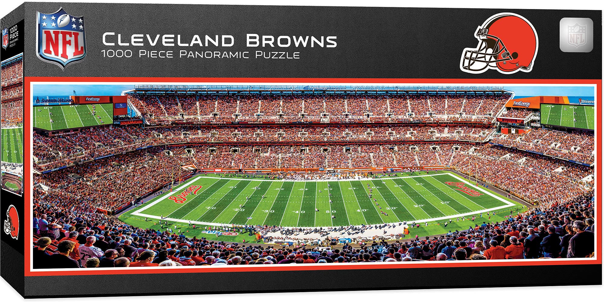 Foto 2 pulgar | Rompecabezas Masterpieces Nfl Cleveland Browns 1000 Piezas - Venta Internacional.