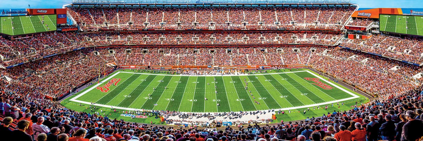 Foto 3 pulgar | Rompecabezas Masterpieces Nfl Cleveland Browns 1000 Piezas - Venta Internacional.