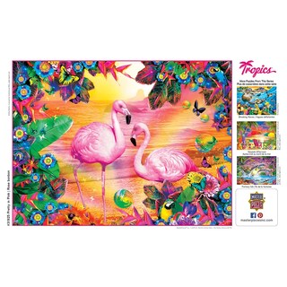 Foto 7 | Rompecabezas Masterpieces Pretty En Rosa, 300 Piezas - Venta Internacional.