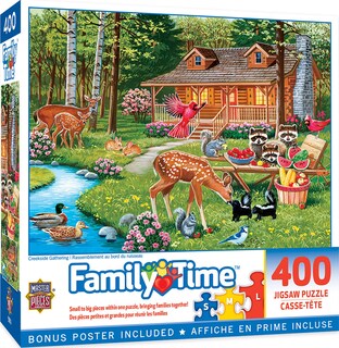 Foto 1 | Rompecabezas Masterpieces Creekside Gathering 400 Piezas - Venta Internacional.