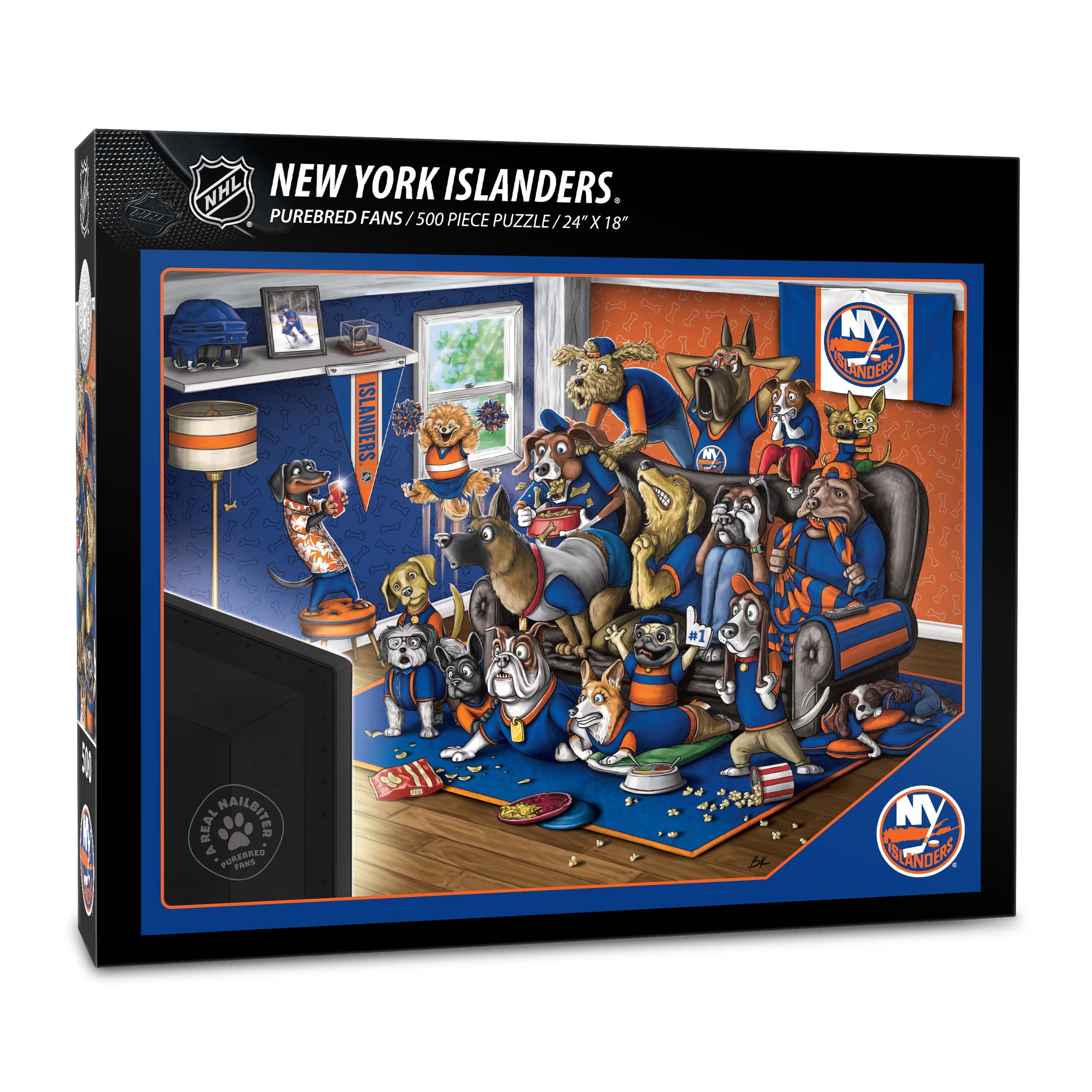 Foto 2 pulgar | Puzzle Youthefan Purebred Fans New York Islanders Nhl, 500 Unidades - Venta Internacional.