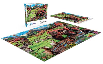 Foto 4 | Rompecabezas Buffalo Games P.d. Moreno Time For Chores 1000 Unidades - Venta Internacional.