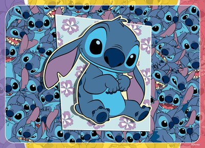 Foto 2 | Rompecabezas Ravensburger Disney Stitch De 4 X 100 Piezas Para Niños - Venta Internacional.