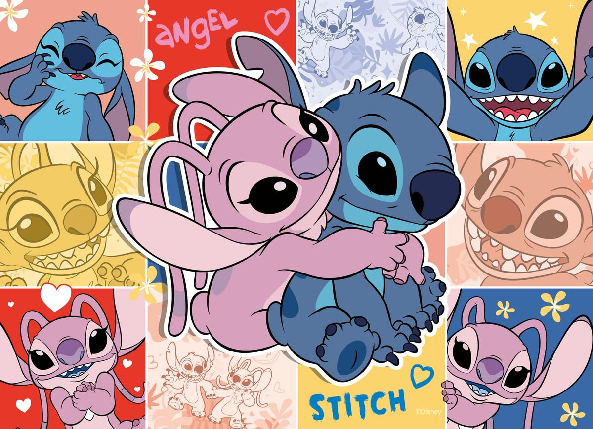 Foto 4 pulgar | Rompecabezas Ravensburger Disney Stitch De 4 X 100 Piezas Para Niños - Venta Internacional.