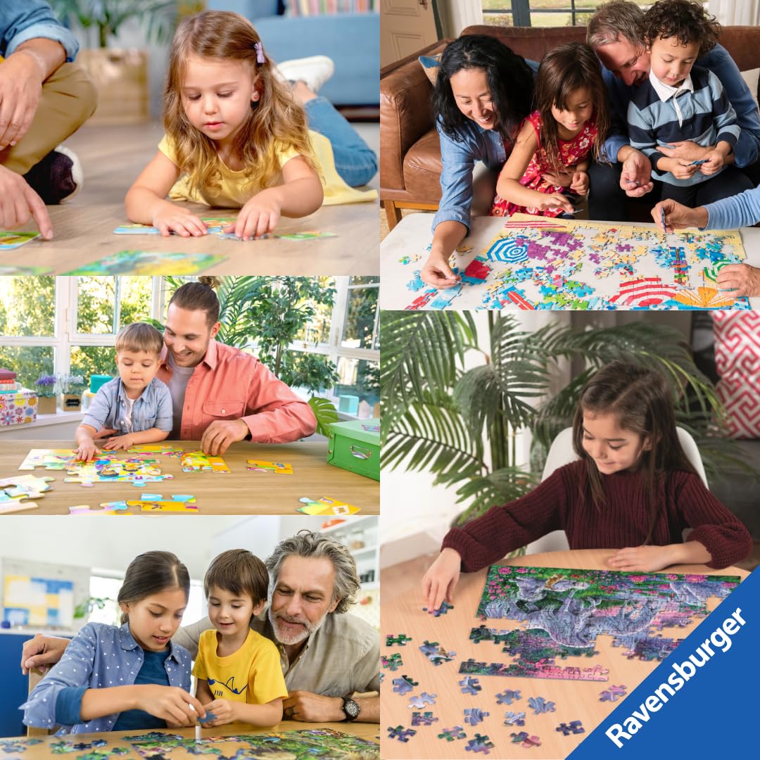 Foto 7 | Rompecabezas Ravensburger Disney Stitch De 4 X 100 Piezas Para Niños - Venta Internacional.