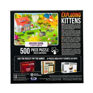Foto 2 | Rompecabezas Exploding Kittens Housing Boom, 500 Piezas - Venta Internacional.