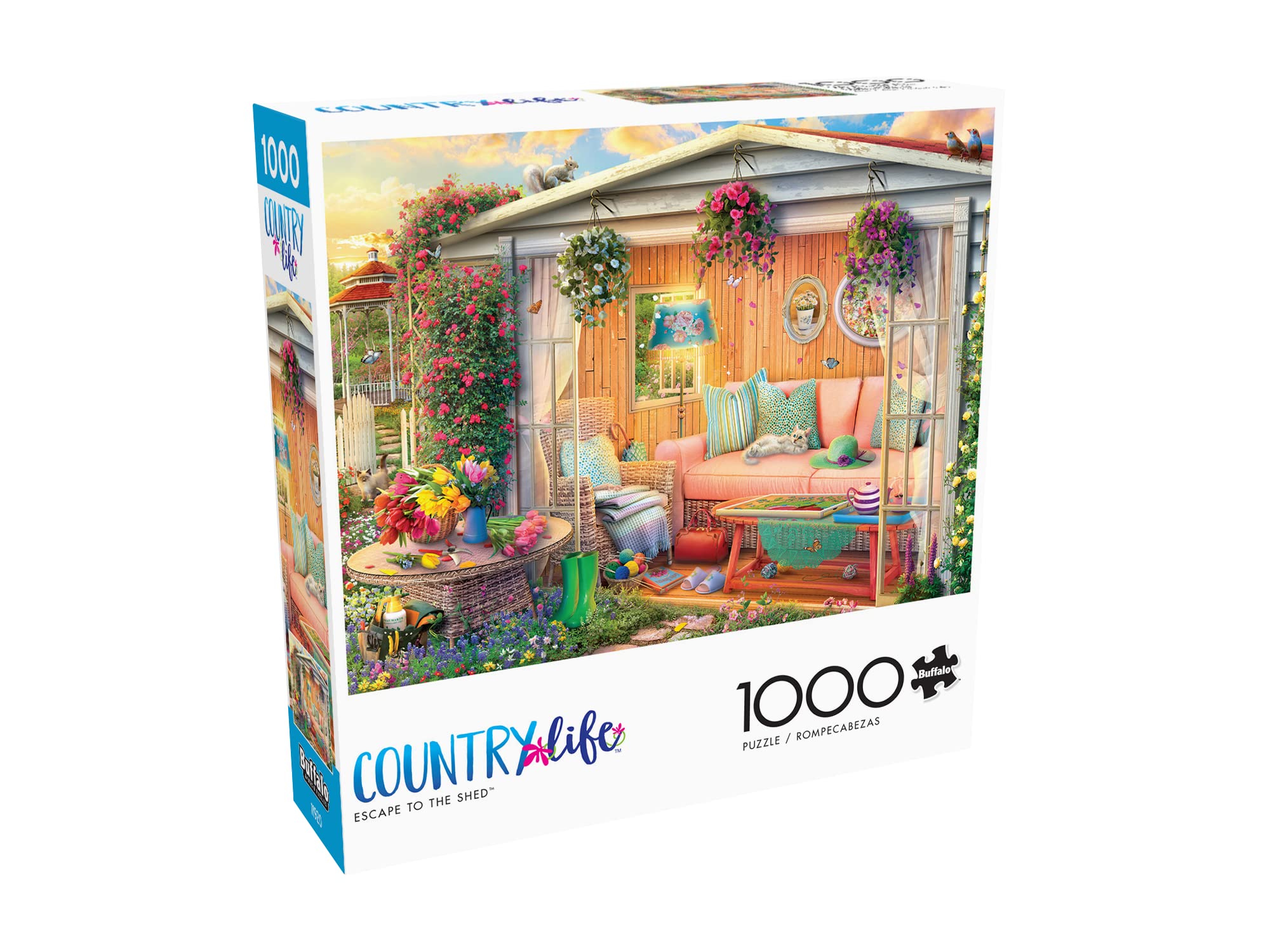 Foto 4 pulgar | Rompecabezas Buffalo Games Country Life 1000 Piezas - Venta Internacional.