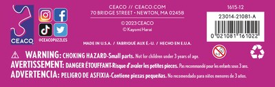 Foto 7 | Rompecabezas Ceaco Kayomi Harai Woodland Friends 100 Piezas - Venta Internacional.