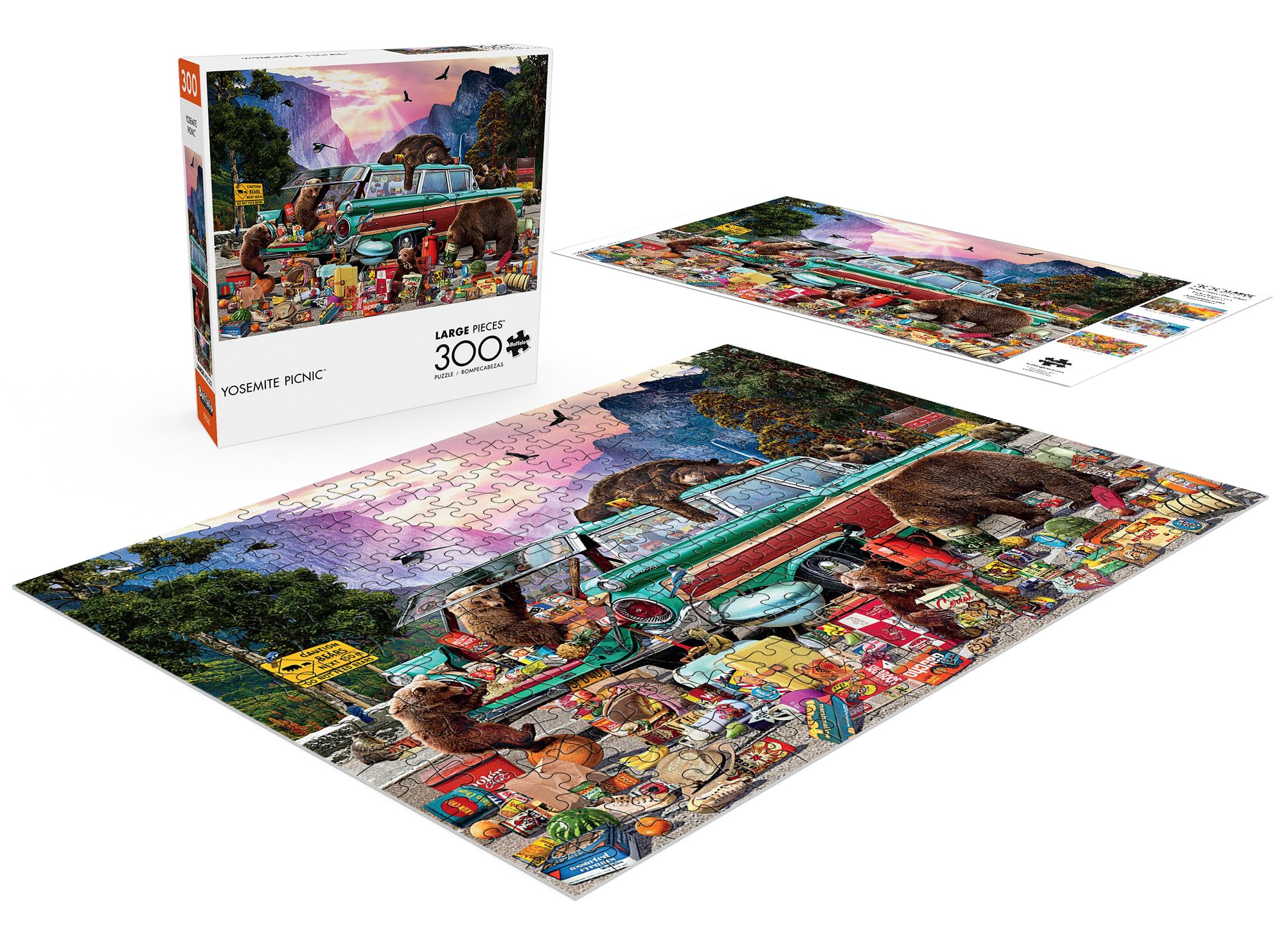 Foto 5 pulgar | Rompecabezas Buffalo Games Garry Walton Yosemite Picnic 300p - Venta Internacional.