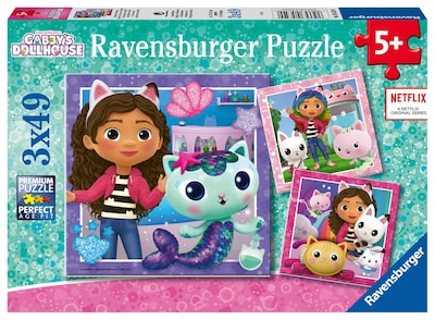 Foto 1 | Set De Rompecabezas Ravensburger Gabby's Dollhouse Para Niños De 4 A 8 Años - Venta Internacional.