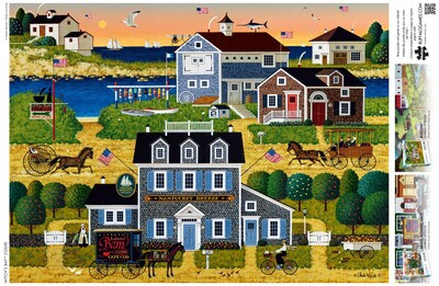 Foto 5 | Rompecabezas Buffalo Games Charles Wysocki Witch's Bay 1000 Piezas - Venta Internacional.