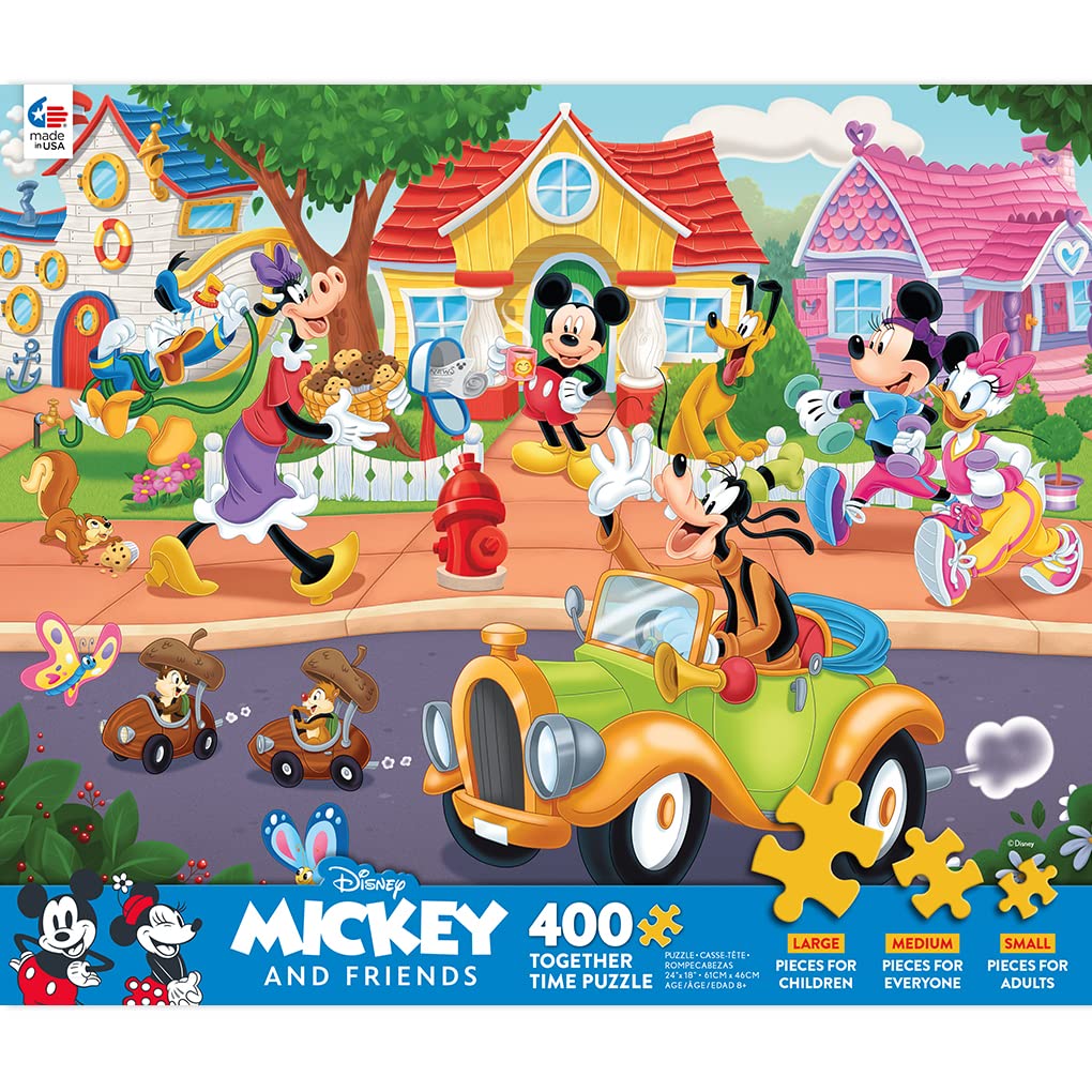 Foto 3 pulgar | Rompecabezas Ceaco Together Time Disney Mickey 400 Piezas - Venta Internacional.
