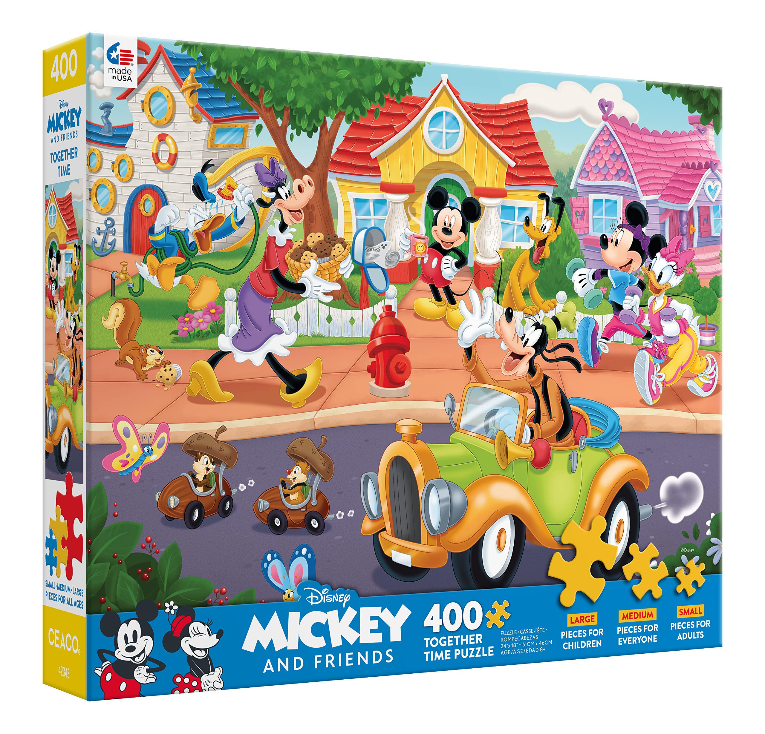 Foto 4 pulgar | Rompecabezas Ceaco Together Time Disney Mickey 400 Piezas - Venta Internacional.