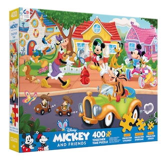 Foto 3 | Rompecabezas Ceaco Together Time Disney Mickey 400 Piezas - Venta Internacional.
