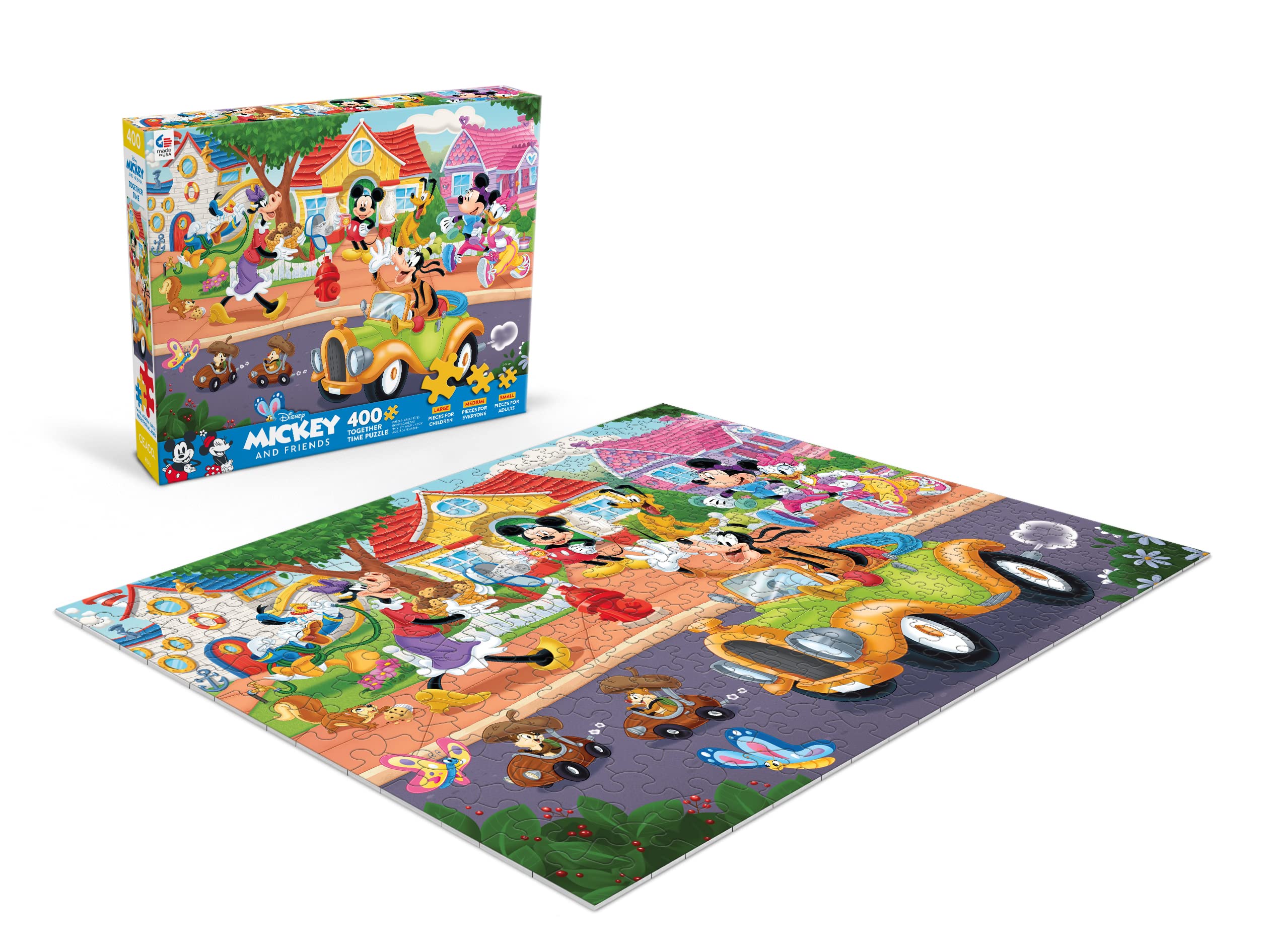 Foto 4 | Rompecabezas Ceaco Together Time Disney Mickey 400 Piezas - Venta Internacional.