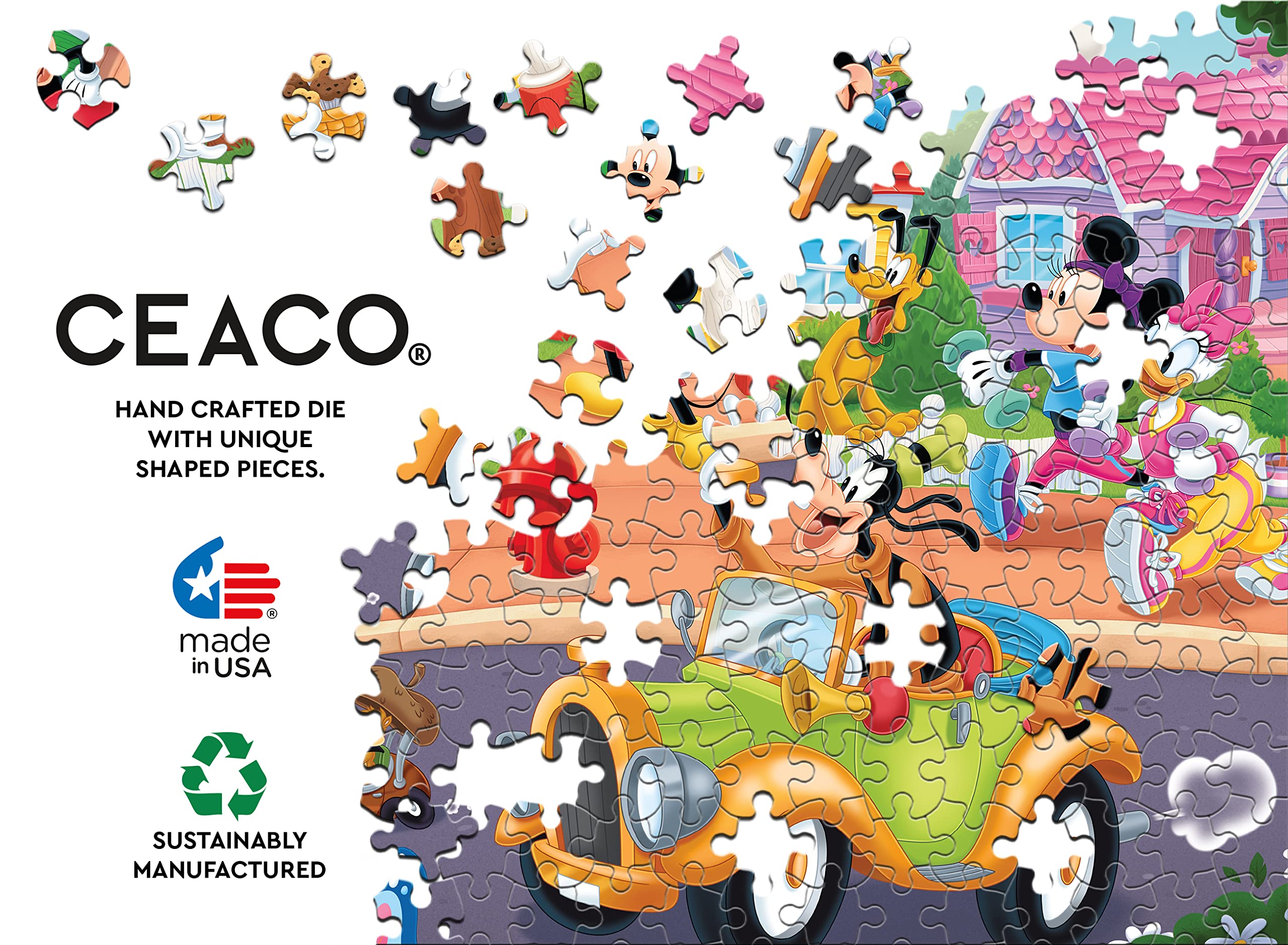 Foto 6 pulgar | Rompecabezas Ceaco Together Time Disney Mickey 400 Piezas - Venta Internacional.