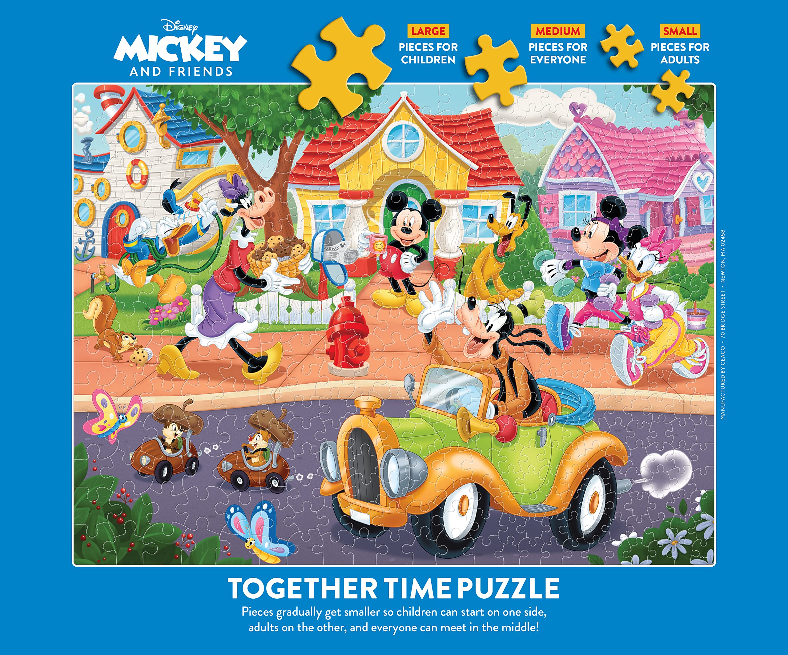Foto 7 pulgar | Rompecabezas Ceaco Together Time Disney Mickey 400 Piezas - Venta Internacional.