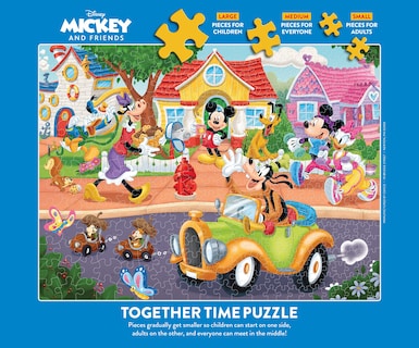 Foto 6 | Rompecabezas Ceaco Together Time Disney Mickey 400 Piezas - Venta Internacional.