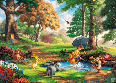 Foto 1 | Rompecabezas Ceaco Thomas Kinkade Disney Winnie The Pooh - Venta Internacional.