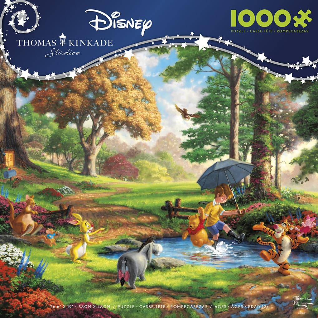 Foto 3 pulgar | Rompecabezas Ceaco Thomas Kinkade Disney Winnie The Pooh - Venta Internacional.