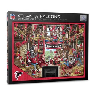 Foto 1 | Puzzle Youthefan Nfl Atlanta Falcons Barnyard Fans, 500 Unidades - Venta Internacional.