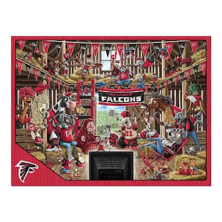 Foto 3 | Puzzle Youthefan Nfl Atlanta Falcons Barnyard Fans, 500 Unidades - Venta Internacional.