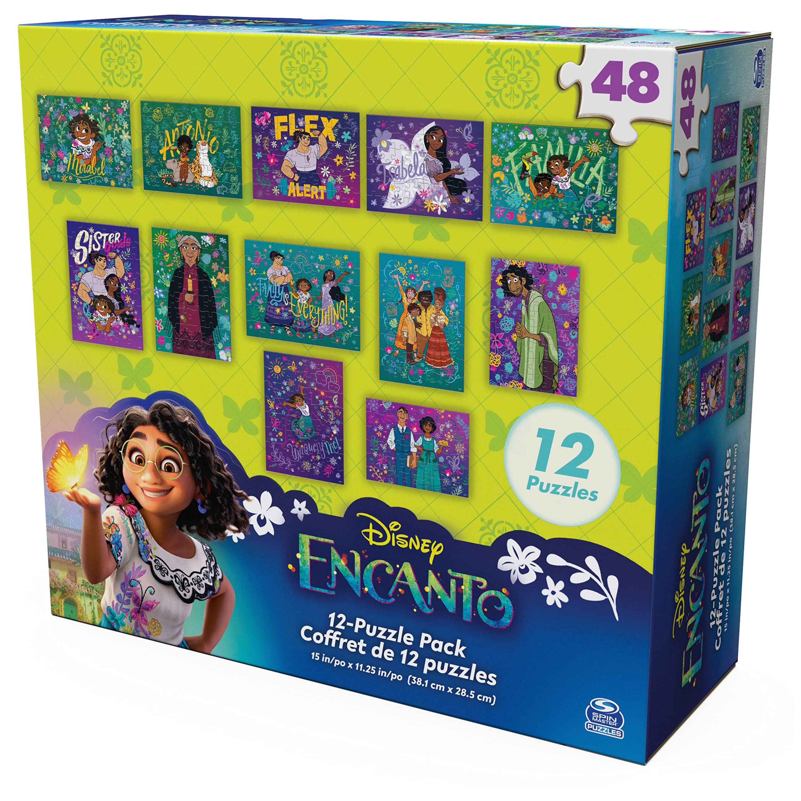 Foto 5 | Rompecabezas Spin Master Disney Encanto 48 Piezas X12 Niños A Partir De 4 Años - Venta Internacional.