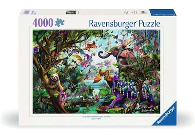 Foto 1 | Rompecabezas Ravensburger Tropical Dragons 4000 Piezas - Venta Internacional.