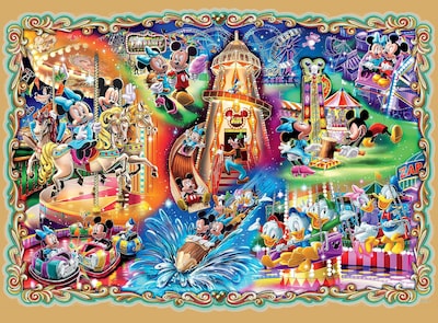 Foto 1 | Rompecabezas Ceaco Silver Select Disney Mickey's Carnival, 1000 Unidades - Venta Internacional.