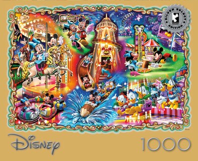 Foto 2 | Rompecabezas Ceaco Silver Select Disney Mickey's Carnival, 1000 Unidades - Venta Internacional.