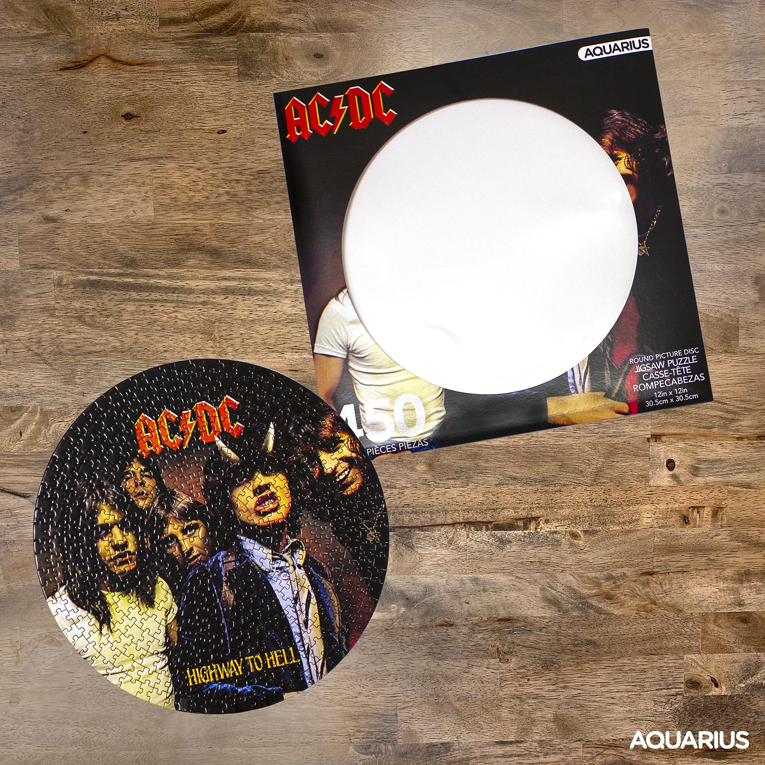 Foto 4 pulgar | Rompecabezas Aquarius Ac/dc Highway To Hell Record Disc, 450 Unidades - Venta Internacional.