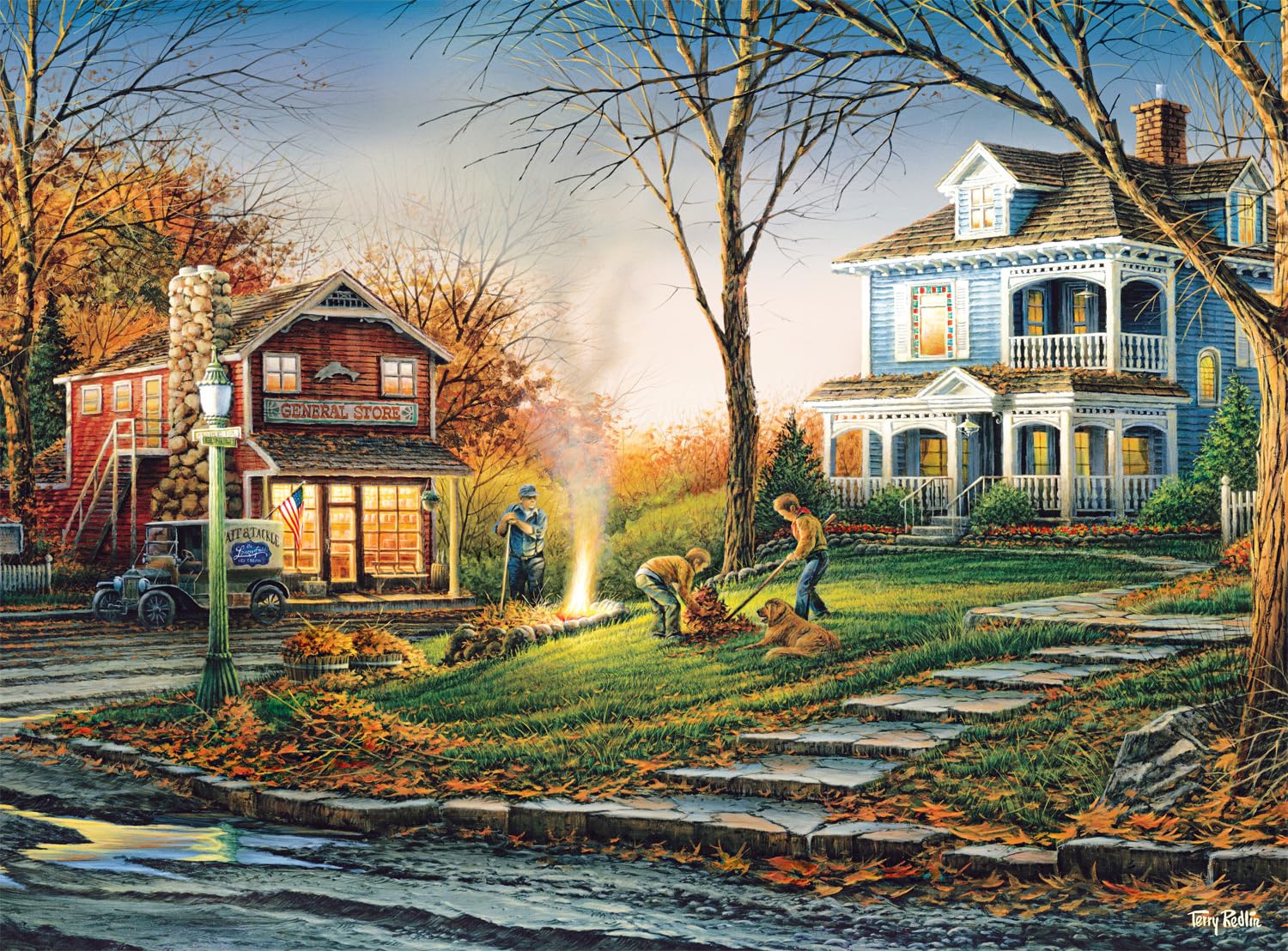 Foto 2 pulgar | Rompecabezas Buffalo Games Terry Redlin Aroma Of Fall 1000 Unidades - Venta Internacional.