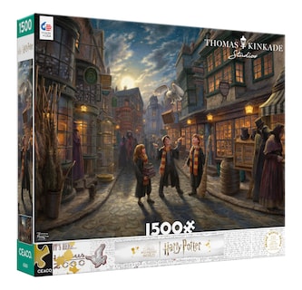 Foto 3 | Rompecabezas Ceaco Thomas Kinkade Harry Potter Diagon Alley - Venta Internacional.