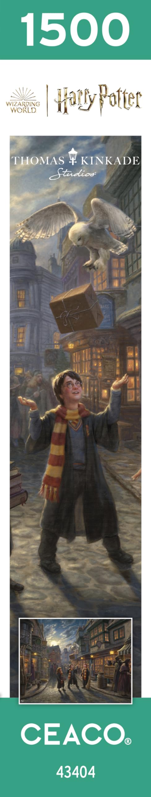 Foto 8 pulgar | Rompecabezas Ceaco Thomas Kinkade Harry Potter Diagon Alley - Venta Internacional.