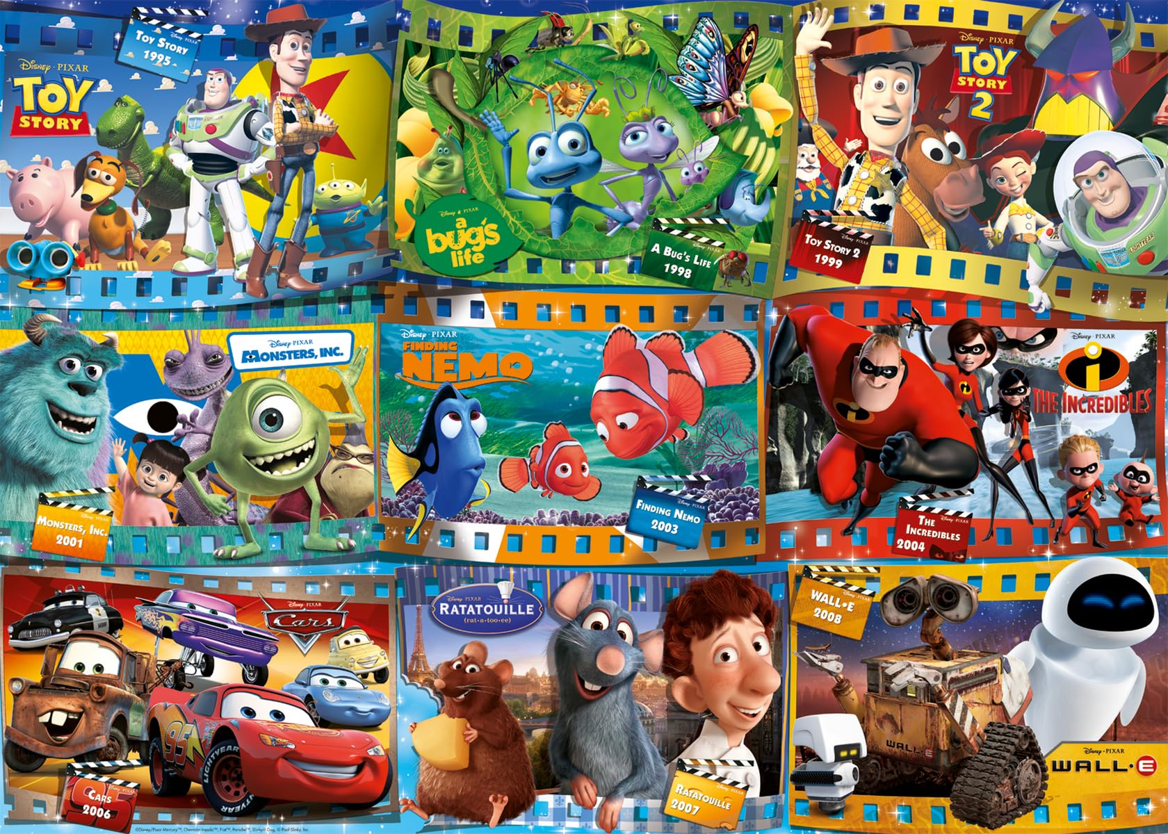 Rompecabezas De Ravensburger Disney-pixar Movies 1000 Piezas - Venta Internacional.