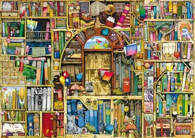 Foto 1 | Rompecabezas Ravensburger The Bizarre Bookshop 2 1000 Piezas - Venta Internacional.