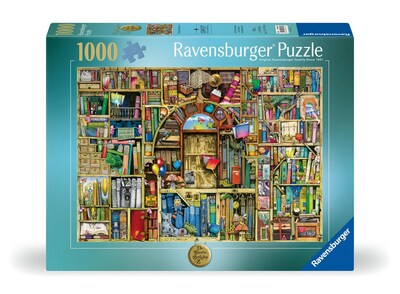 Foto 2 | Rompecabezas Ravensburger The Bizarre Bookshop 2 1000 Piezas - Venta Internacional.