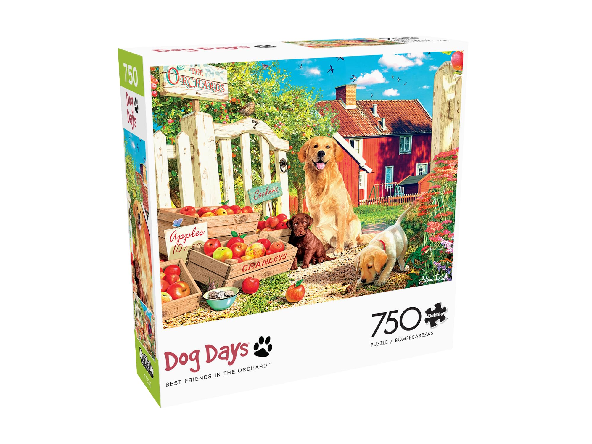 Foto 4 pulgar | Rompecabezas Buffalo Games Best Friends In The Orchard, 750 Piezas - Venta Internacional.