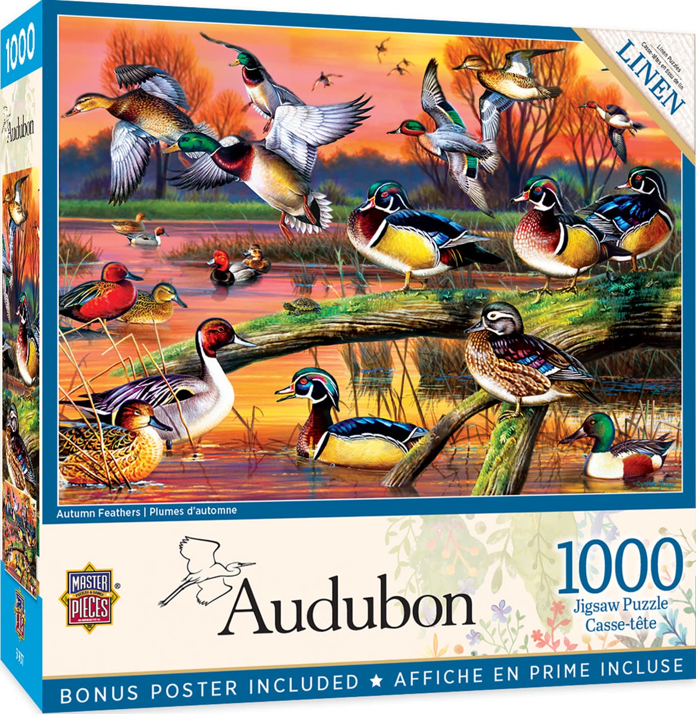 Rompecabezas Masterpieces Autumn Feathers 1000 Piezas - Venta Internacional.