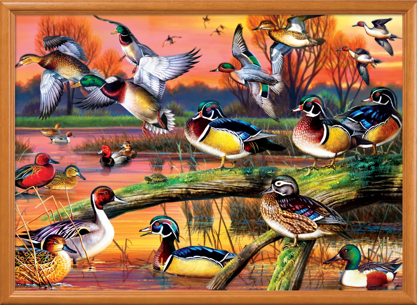 Foto 6 pulgar | Rompecabezas Masterpieces Autumn Feathers 1000 Piezas - Venta Internacional.