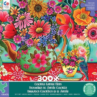 Foto 2 | Rompecabezas Ceaco Peggy Davis Colorful Garden De 300 Piezas - Venta Internacional.