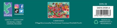 Foto 6 | Rompecabezas Ceaco Peggy Davis Colorful Garden De 300 Piezas - Venta Internacional.