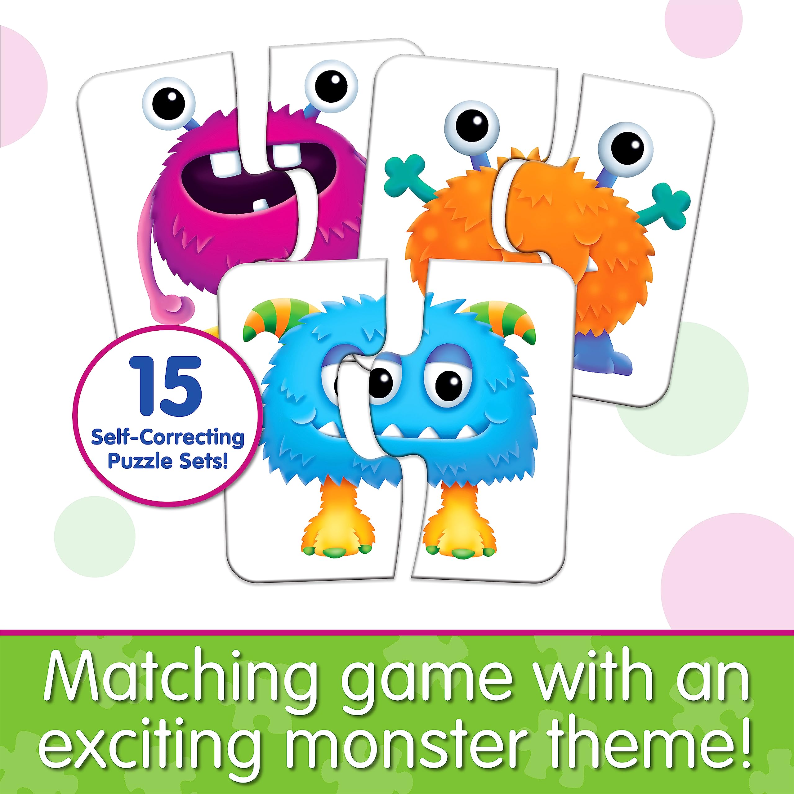 Foto 4 pulgar | Juego De Rompecabezas The Learning Journey My First Match It Monster - Venta Internacional.