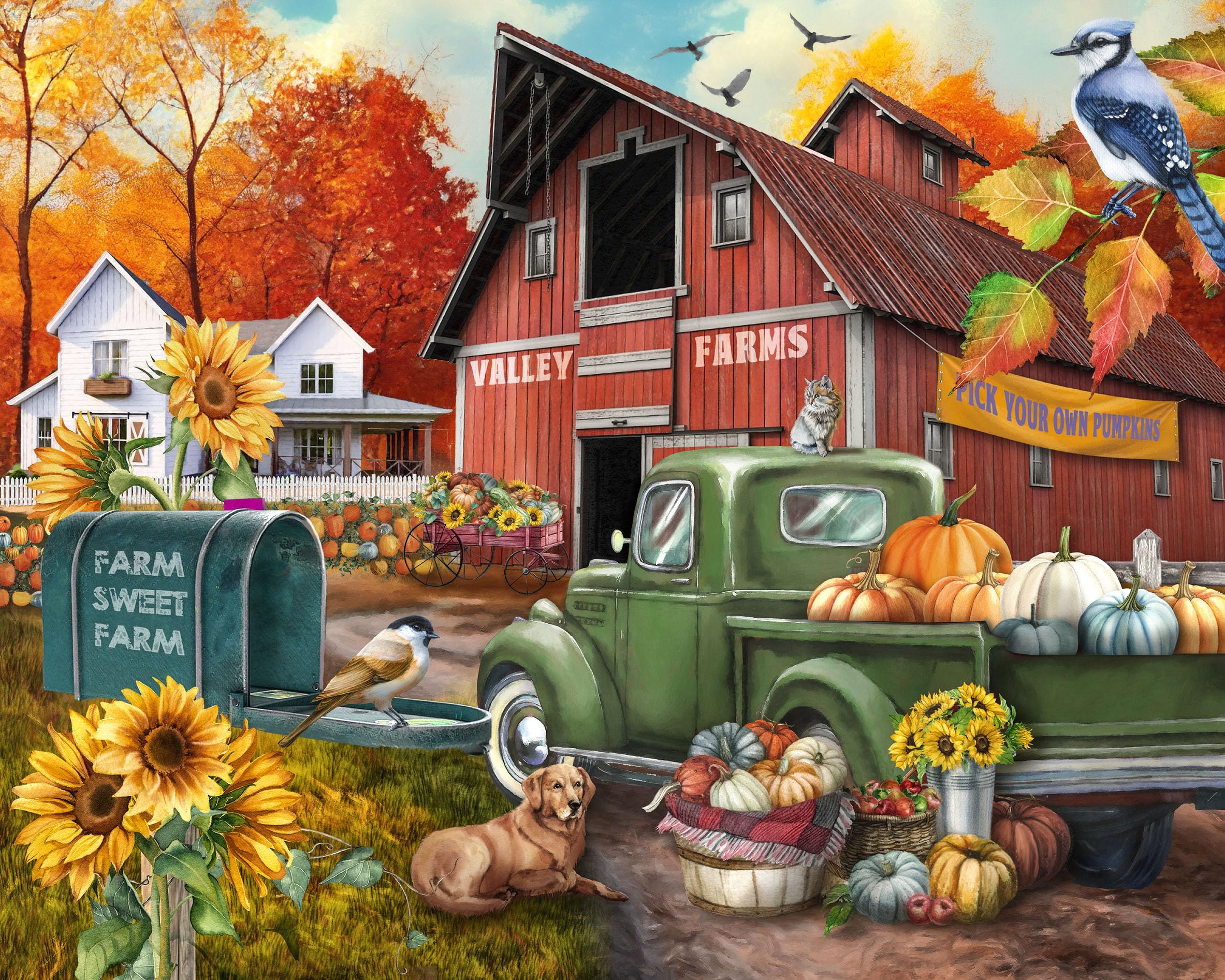 Rompecabezas Ceaco Farm Sweet Farm 1000 Piezas - Venta Internacional.